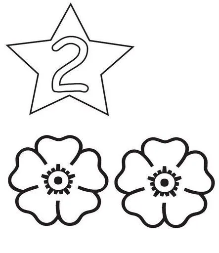 DIBUJOS PARA APRENDER LOS NUMEROS