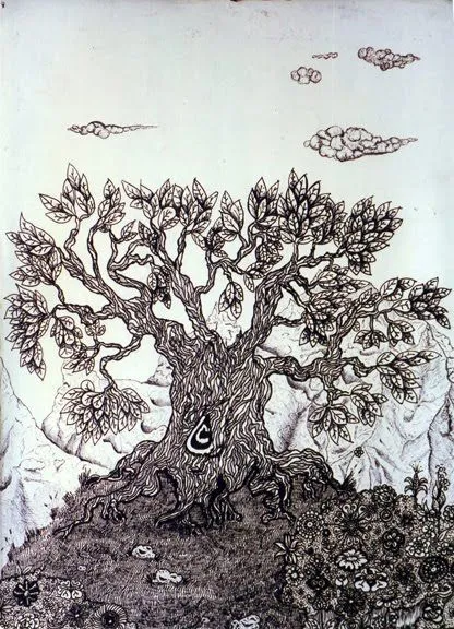 Dibujos arbol de cerezo tinta china - Imagui Dibujos arbol de cerezo tinta china - Imagui