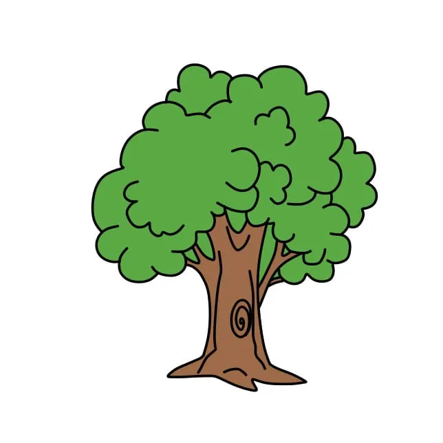 Dibujos de Árbol - Cómo dibujar Árbol paso a paso Dibujos de Árbol - Cómo dibujar Árbol paso a paso