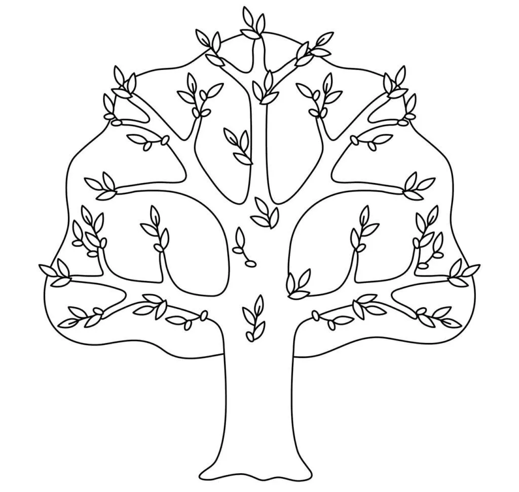 Dibujos de Arboles para colorear | Imprimir para niños Dibujos de Arboles para colorear | Imprimir para niños