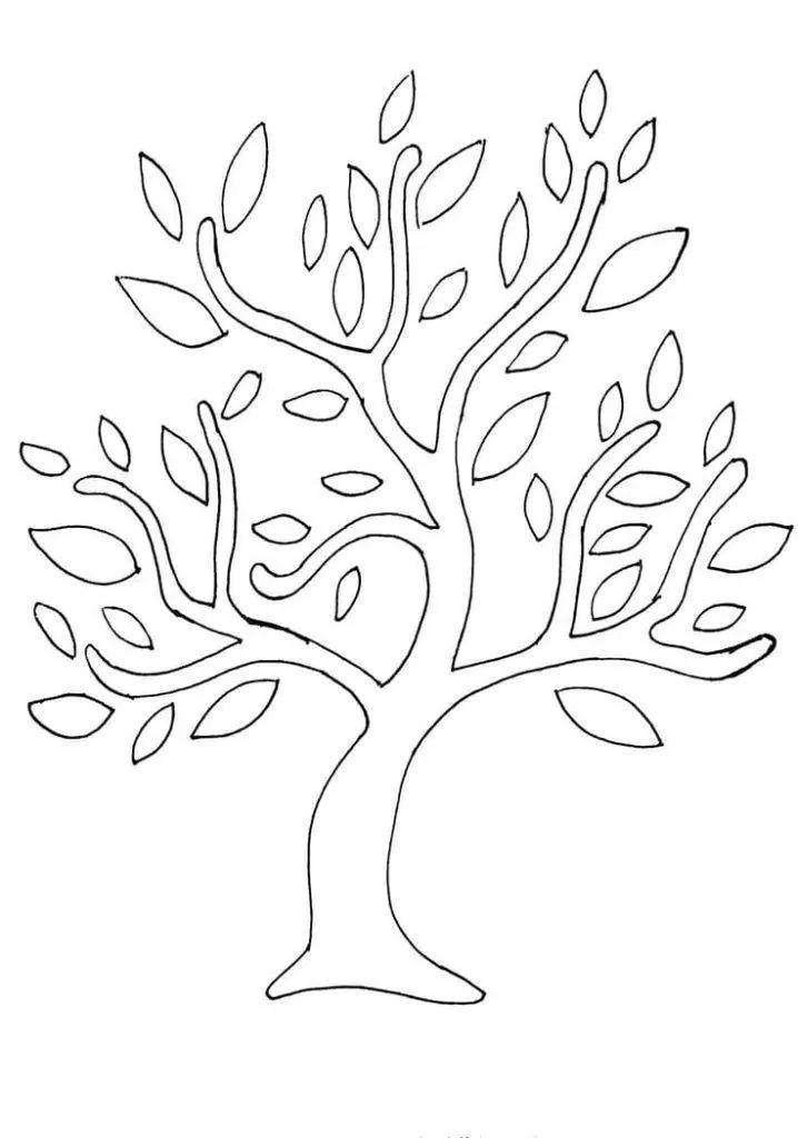 Dibujos de Arboles para colorear | Imprimir para niños Dibujos de Arboles para colorear | Imprimir para niños