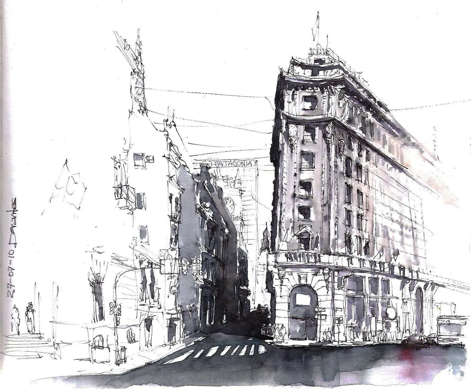 Dibujos de arquitecto: agosto 2010