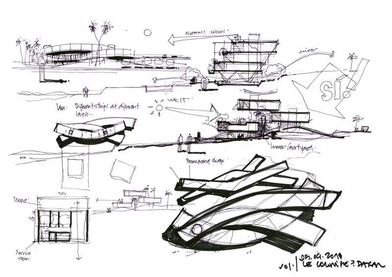 DIBUJOS DE ARQUITECTO - ARCHITECT DRAWINGS: 110405 FRENTE MARITIMO ...