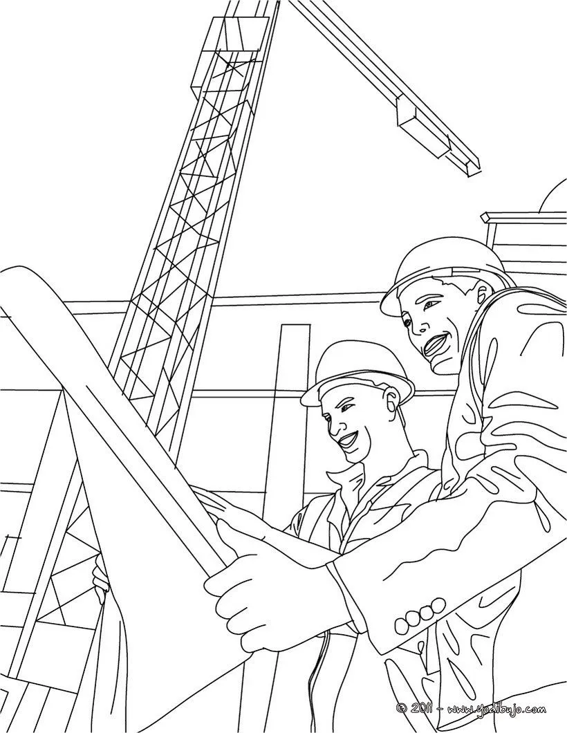 Dibujos de ARQUITECTO para colorear, un arquitecto detallando un ... Dibujos de ARQUITECTO para colorear, un arquitecto detallando un ...