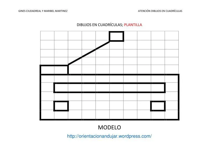 Nuevas fichas de Atención; Dibujamos en cuadrículas siguiendo ...