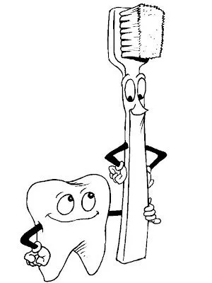 DIBUJOS DE ASEO PARA COLOREAR