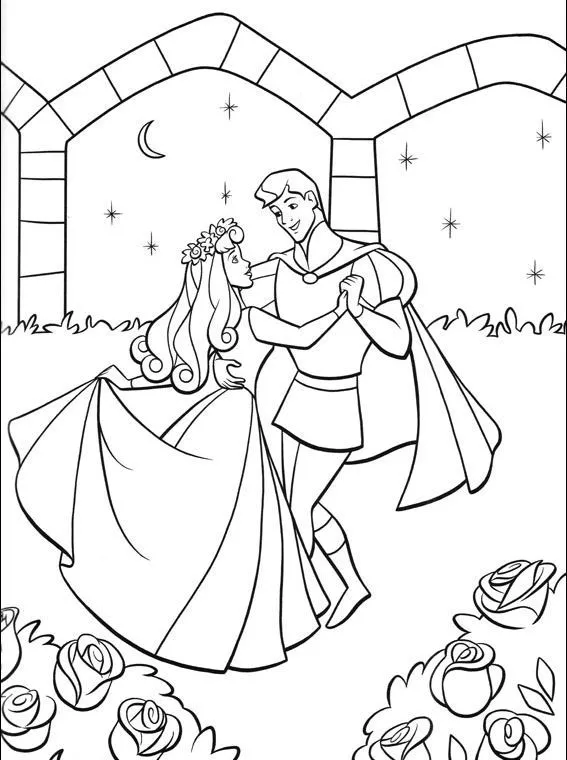 ▷ Dibujos de Aurora (La Bella Durmiente) para colorear - Colorear24.com ▷ Dibujos de Aurora (La Bella Durmiente) para colorear - Colorear24.com