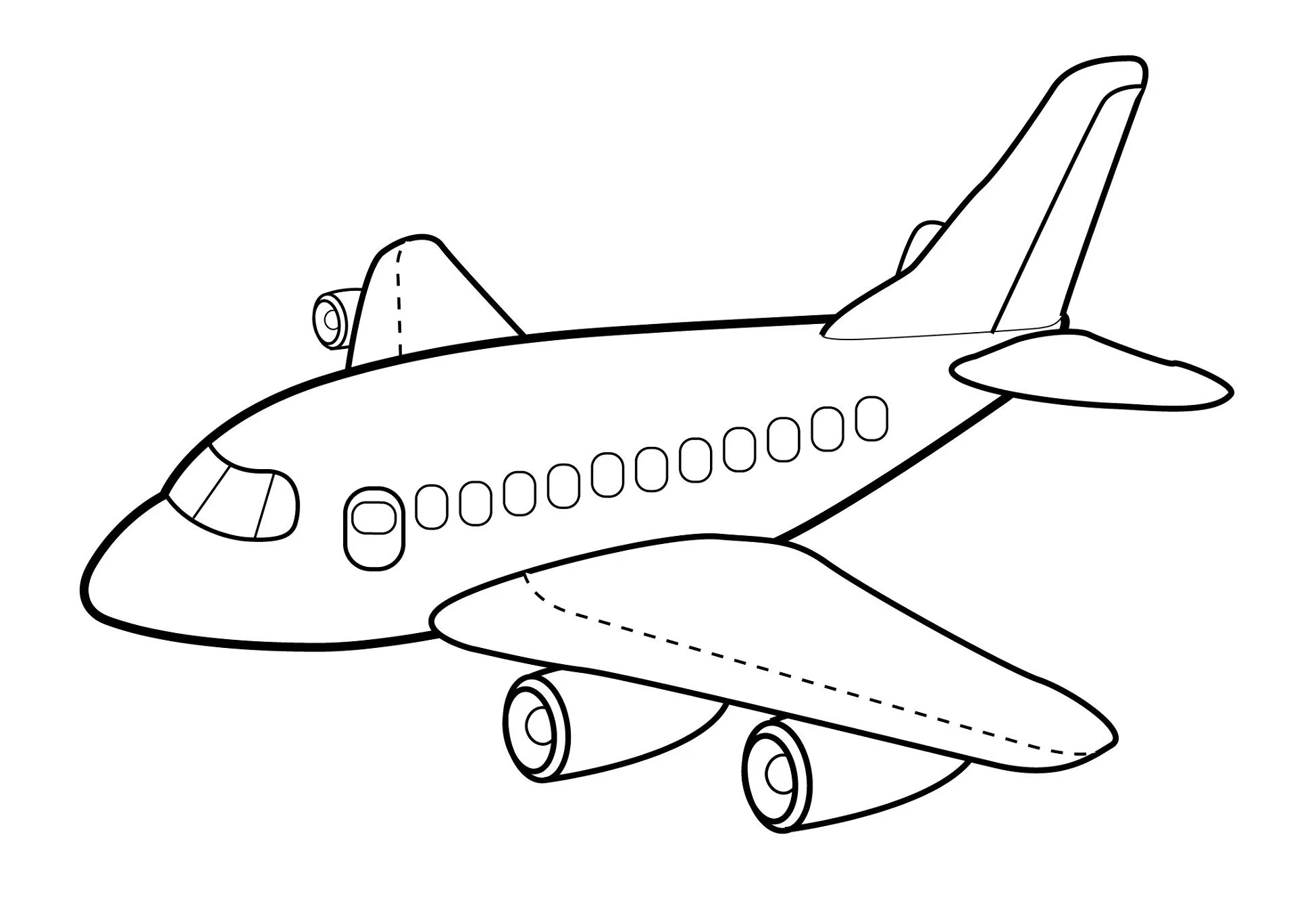Dibujos de Aviones para colorear e imprimir gratis Dibujos de Aviones para colorear e imprimir gratis