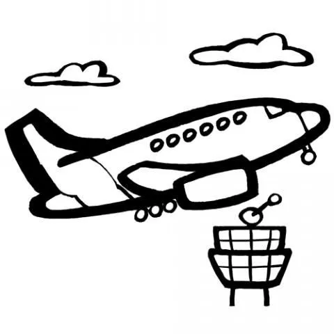 Dibujos de aviones para niños - Imagui