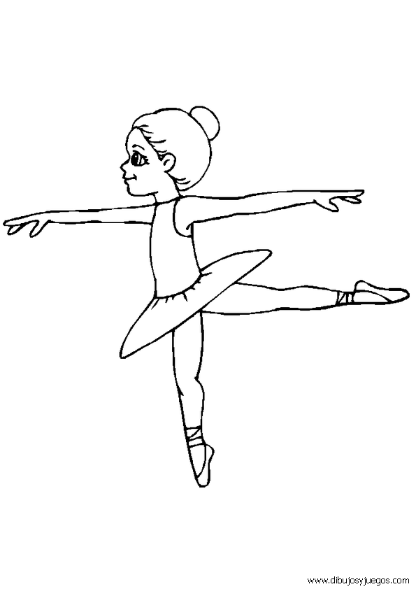 Dibujos de bailarinas de ballet para pintar - Imagui