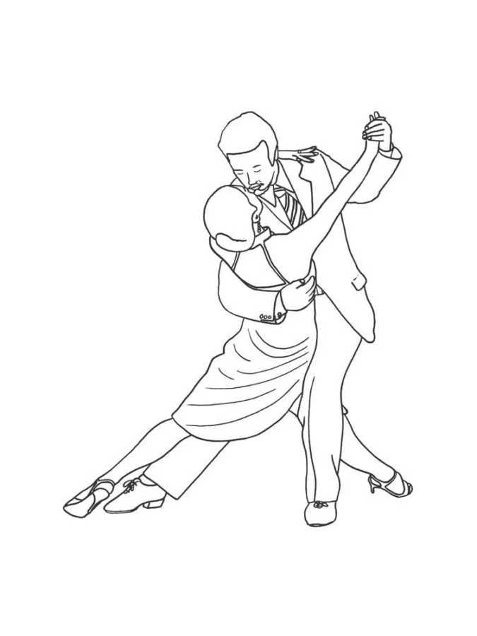Dibujos de Baile para colorear - 100 imágenes para imprimir gratis Dibujos de Baile para colorear - 100 imágenes para imprimir gratis