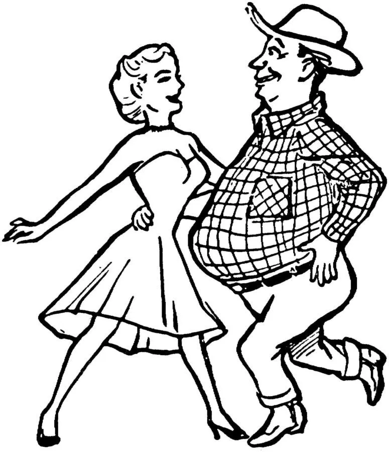 Dibujos de Baile para colorear - 100 imágenes para imprimir gratis