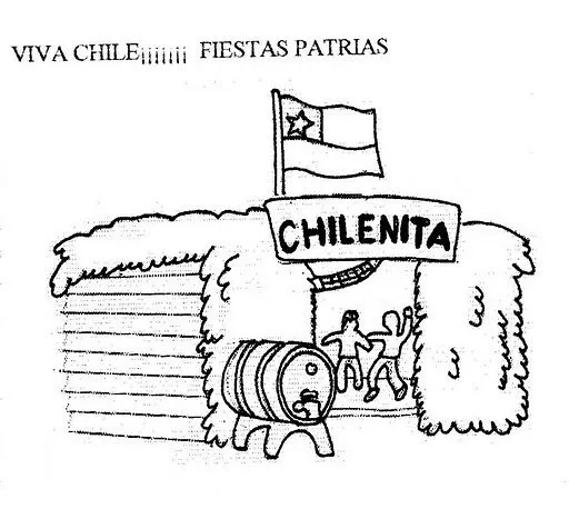 Dibujos Bailes Chile, cueca, jota, Sau Sau, etc | Busco Imágenes