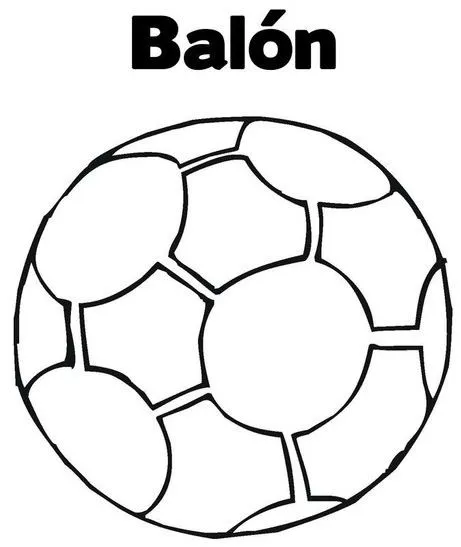 Dibujos de balones para colorear - Imagui