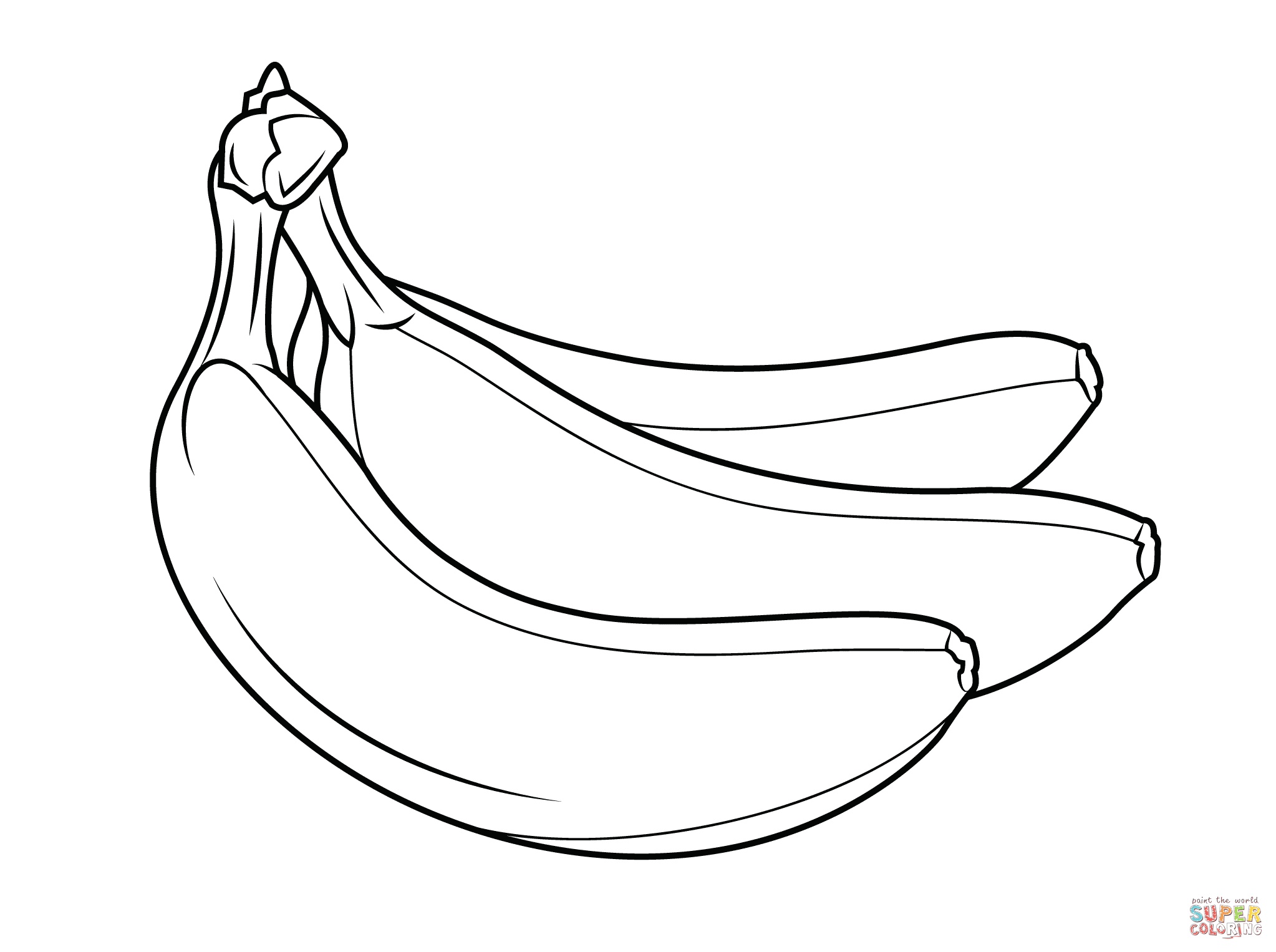 Dibujos de Bananas para colorear - Páginas para imprimir y ... Dibujos de Bananas para colorear - Páginas para imprimir y ...