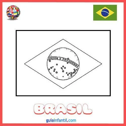 Dibujos de banderas de países para colorear con los niños Dibujos de banderas de países para colorear con los niños