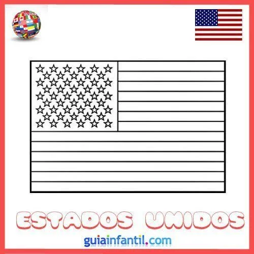Dibujos de banderas de países para colorear con los niños Dibujos de banderas de países para colorear con los niños