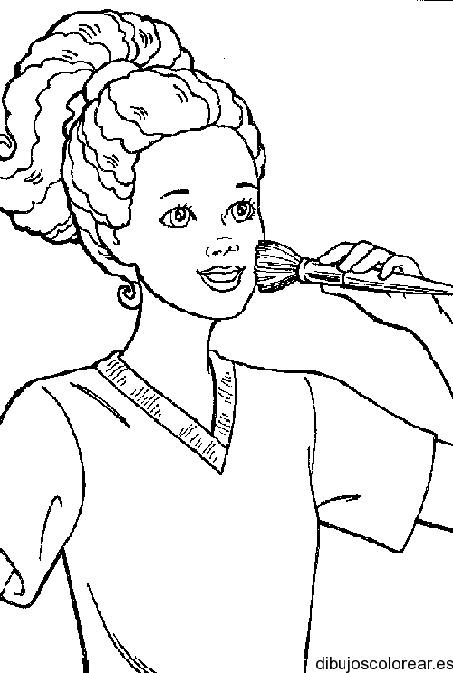 Dibujos de Barbie | Dibujos para Colorear