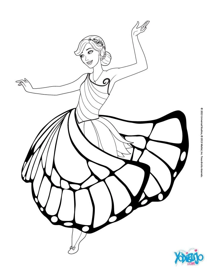 Dibujos de BARBIE Mariposa y la princesa de las Hadas, Barbie ... Dibujos de BARBIE Mariposa y la princesa de las Hadas, Barbie ...