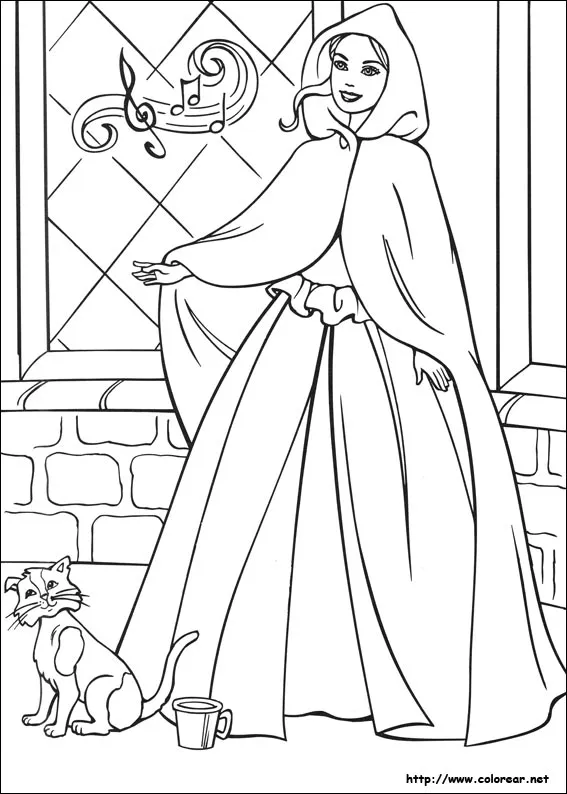 Dibujos de Barbie en la princesa y la plebeya para colorear en ... Dibujos de Barbie en la princesa y la plebeya para colorear en ...