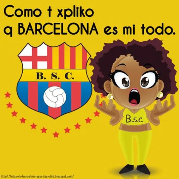 Dibujos para el Barcelona Sporting Club ~ Imagenes de barcelona Dibujos para el Barcelona Sporting Club ~ Imagenes de barcelona