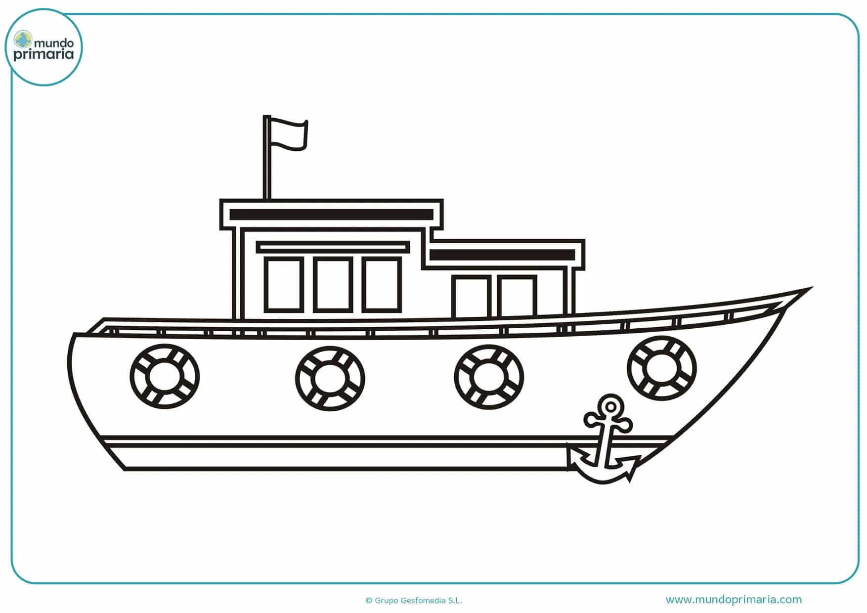 Dibujos de Barcos para Colorear 【Pirata, Veleros】 Dibujos de Barcos para Colorear 【Pirata, Veleros】