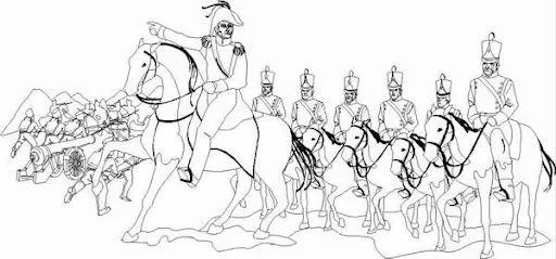 DIBUJOS DE BATALLAS PARA COLOREAR