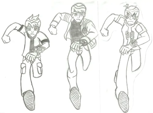 Dibujos de Ben 10 Omniverse para Pintar y Colorear ~ Dibujos ...