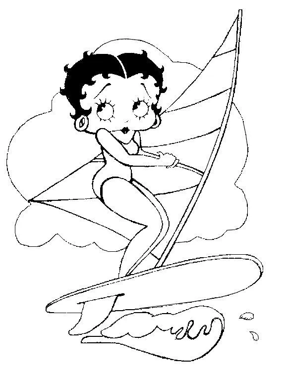 Dibujos betty boop para colorear e imprimir - Imagui Dibujos betty boop para colorear e imprimir - Imagui