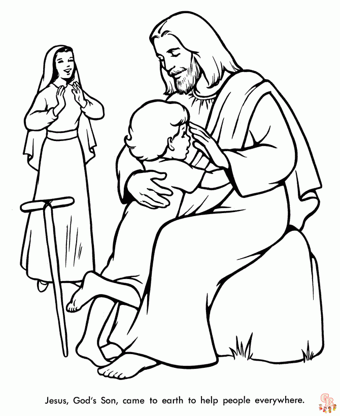 Dibujos de la Biblia para colorear divertidos y educativos para niños Dibujos de la Biblia para colorear divertidos y educativos para niños