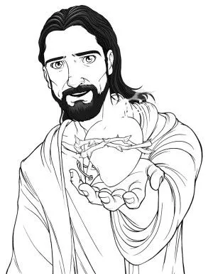 Dibujos bíblicos para colorear