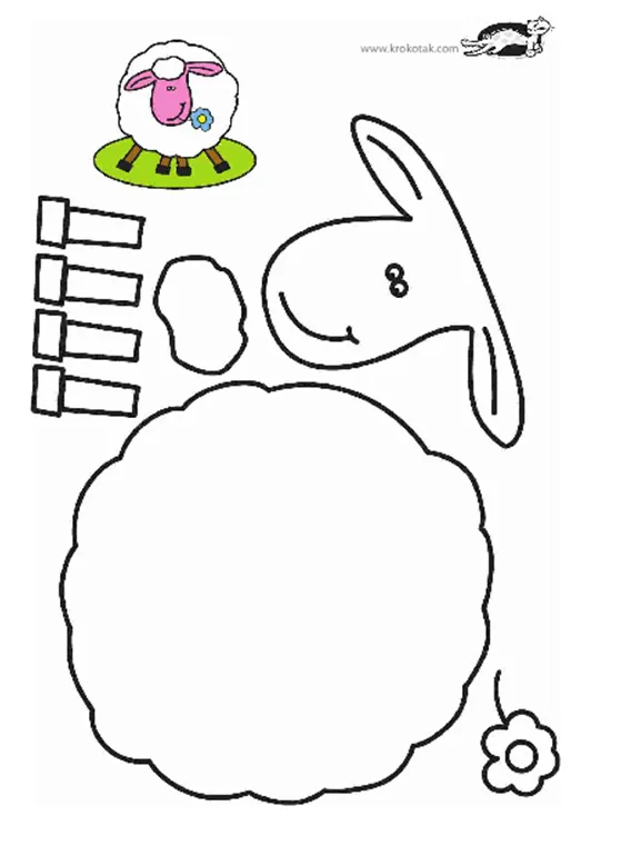 Oveja y buen pastor para niños - Imagui