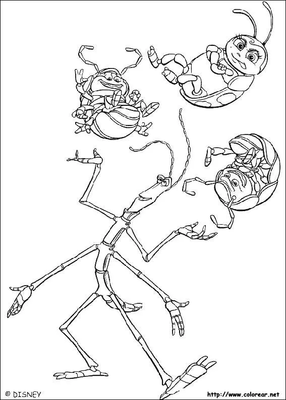 Dibujos de Bichos para colorear en Colorear.net Dibujos de Bichos para colorear en Colorear.net