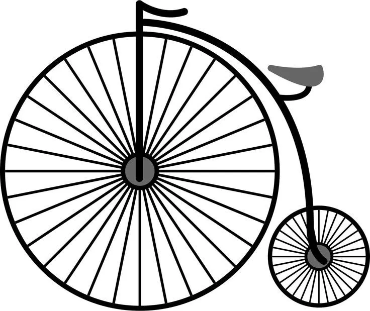 dibujos bicicletas antiguas para colorear - Buscar con Google ...
