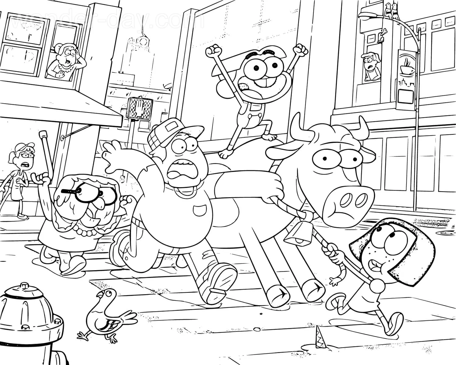 Dibujos de Las Big City Greens para colorear | WONDER DAY — Dibujos para colorear para niños y adultos Dibujos de Las Big City Greens para colorear | WONDER DAY — Dibujos para colorear para niños y adultos