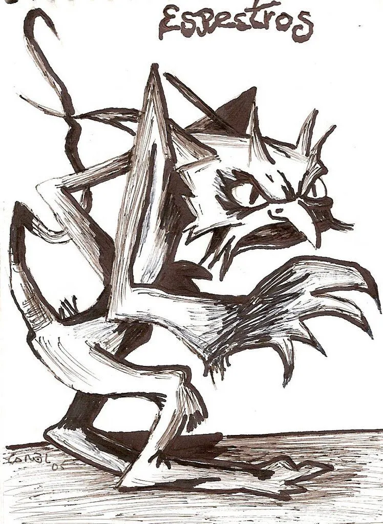 Dibujos B/N | MI MONSTRUO... | Página 2