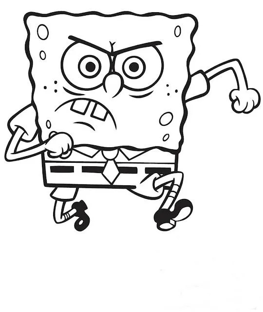 Dibujos de Bob Esponja fáciles - Imagui