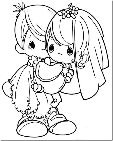 Dibujos de bodas graciosos - Imagui