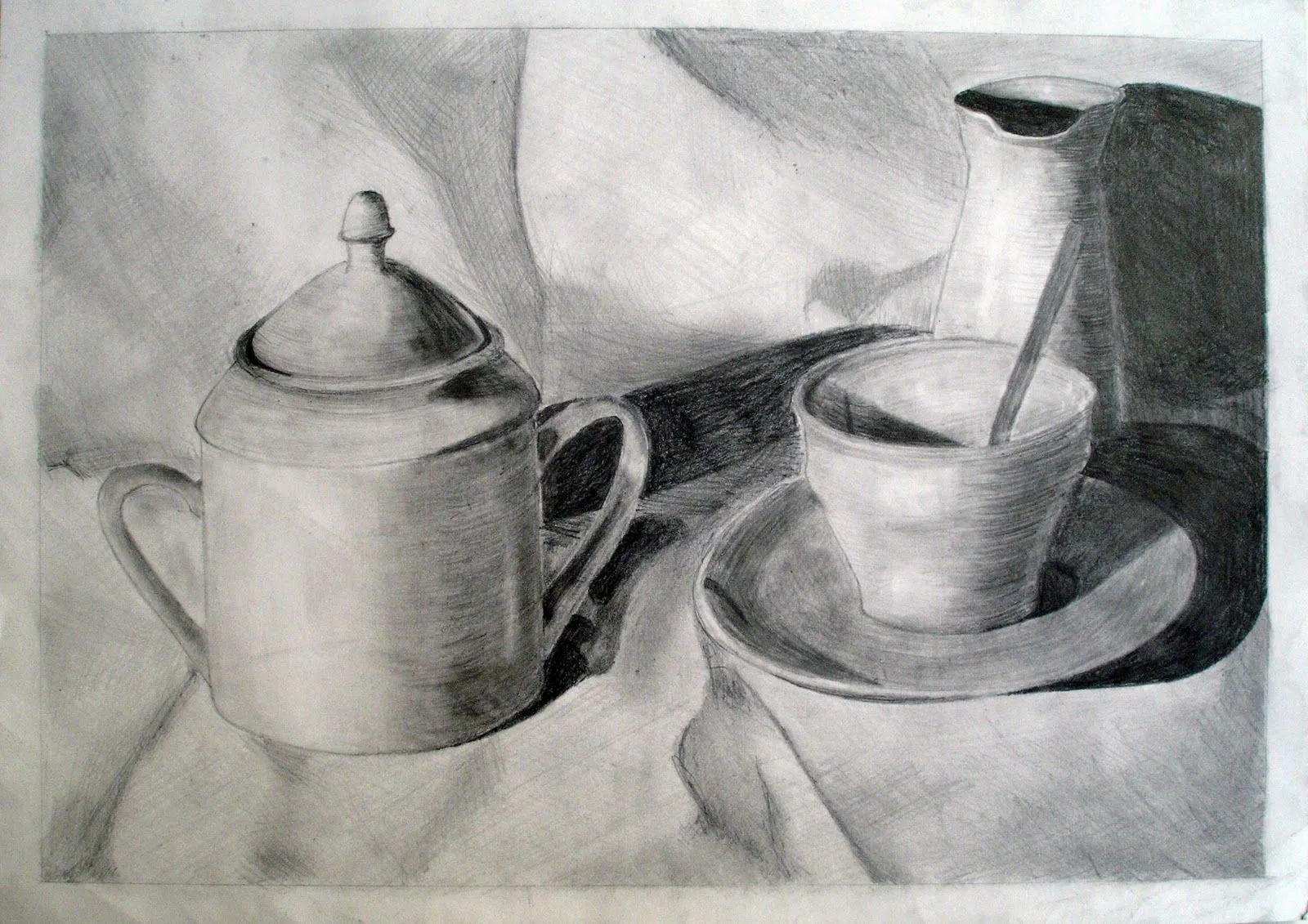 Dibujos del n bodegon a lapiz - Imagui