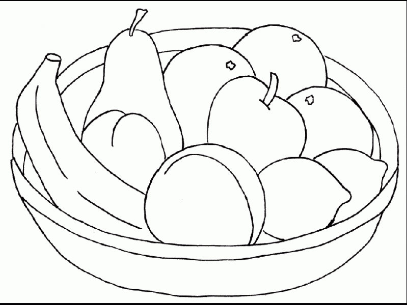 Dibujos de bodegones de frutas para colorear - Imagui Dibujos de bodegones de frutas para colorear - Imagui