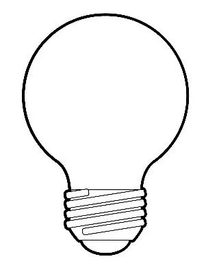 DIBUJOS DE BOMBILLAS PARA COLOREAR | Dibujos para colorear DIBUJOS DE BOMBILLAS PARA COLOREAR | Dibujos para colorear