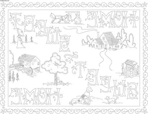 Dibujos para bordar a mano - Imagui