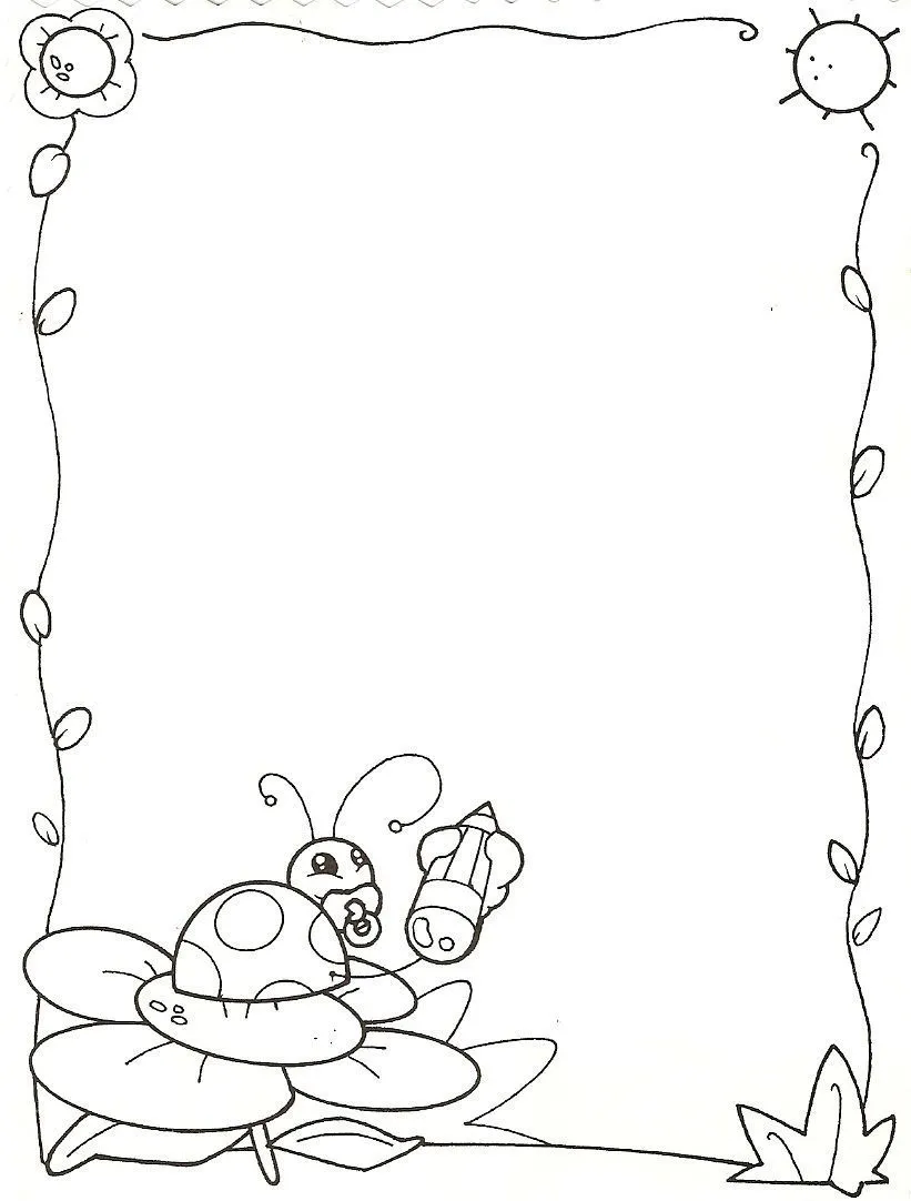 Dibujos de bordes y marcos Imagui para colorear | DIBUJOS PARA ... Dibujos de bordes y marcos Imagui para colorear | DIBUJOS PARA ...