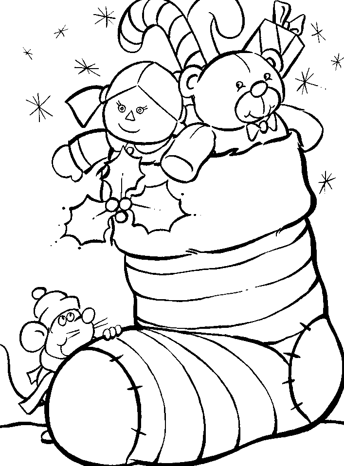 Colorear en Navidad - Navidad