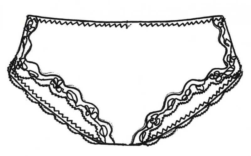 Ropa intima para dibujar - Imagui