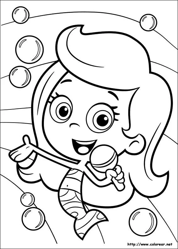 Dibujos de Bubble Guppies para colorear en Colorear.net