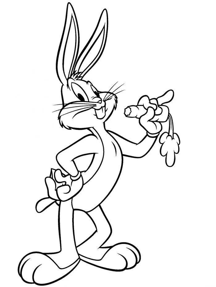 Dibujos de Bugs Bunny para Colorear, pintar e Imprimir | Imágenes de bugs bunny, Dibujos, Páginas para colorear para imprimir Dibujos de Bugs Bunny para Colorear, pintar e Imprimir | Imágenes de bugs bunny, Dibujos, Páginas para colorear para imprimir