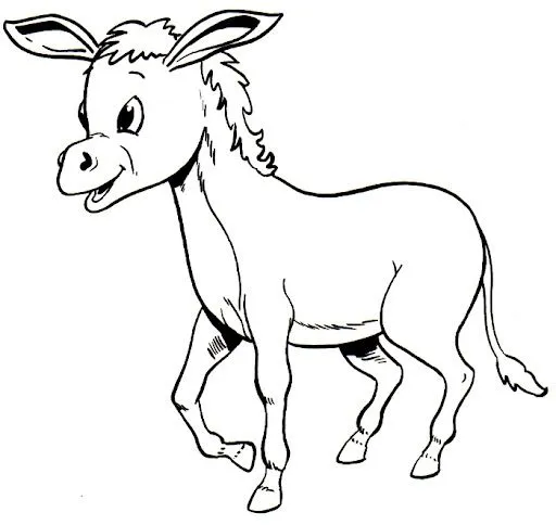 DIBUJOS DE BURROS PARA COLOREAR | Dibujos para colorear DIBUJOS DE BURROS PARA COLOREAR | Dibujos para colorear