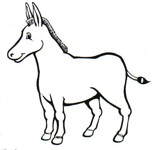 DIBUJOS DE BURROS PARA COLOREAR | Dibujos para colorear DIBUJOS DE BURROS PARA COLOREAR | Dibujos para colorear
