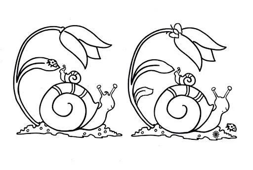 Dibujos para buscar las 7 diferencias - Imagui
